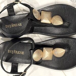 Beautiful leather Italian sandals